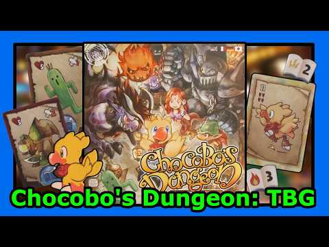 Chocobo's Dungeon The Board Game Review - Charming and Challenging co-op package