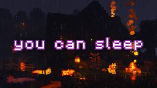 don't burn out, get some rest... (minecraft music, rain ambience)