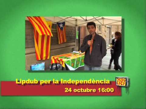 Diferents suports al Lipdub per la Independència