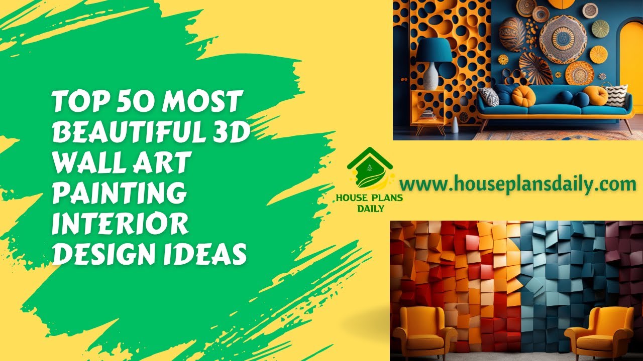 Top 50 Most Beautiful 3D Wall Art Painting Interior Design Ideas