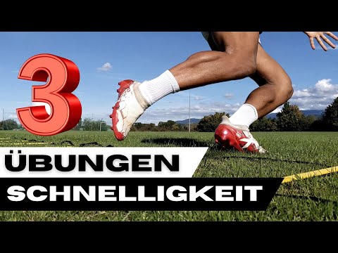 Fußballspezifische Schnelligkeit 3 Übungen (ohne Equipment)