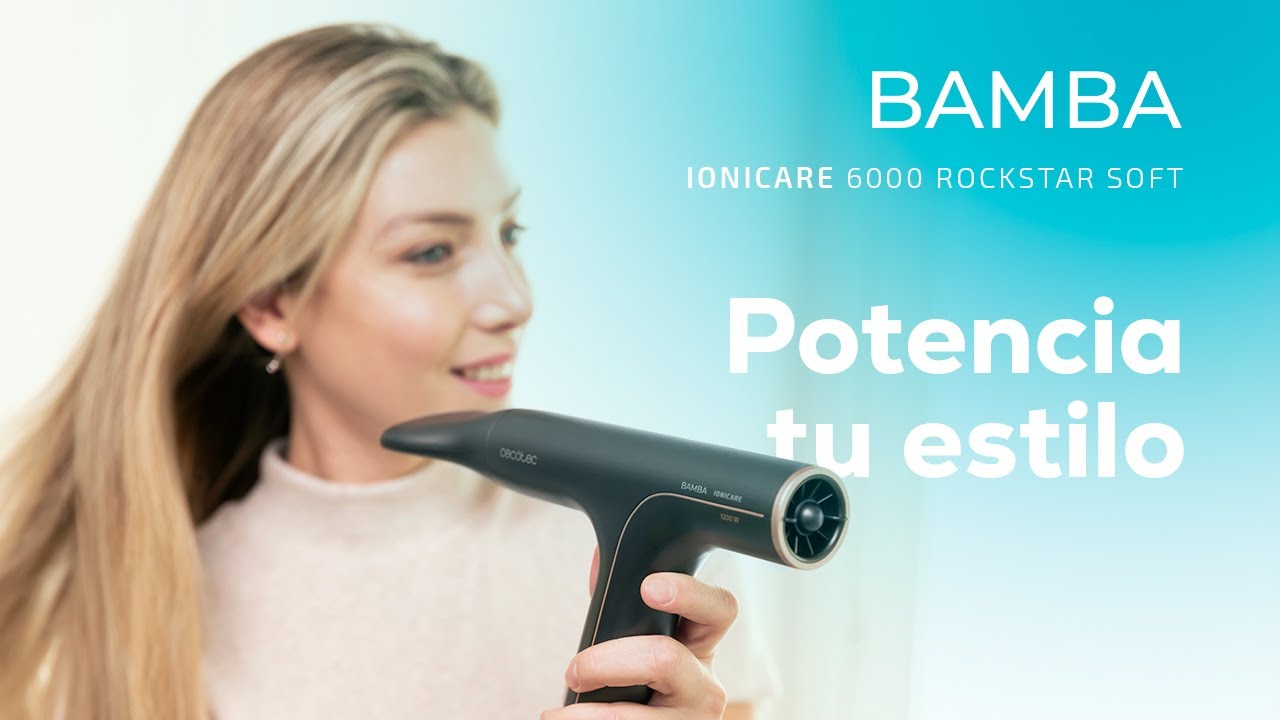 Фен CECOTEC IoniCare 6000 RockStar Soft CCTC-04244 video preview