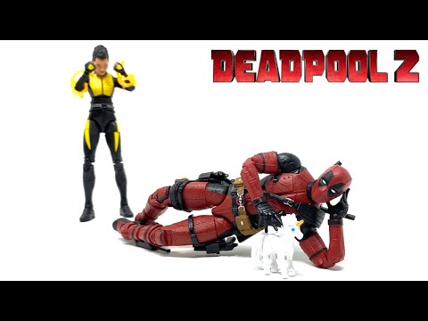 Marvel Legends Deadpool Movie Deadpool and Negasonic Teenage Warhead Review