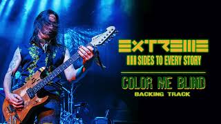 Extreme - Color Me Blind - Guitar Backing Track with Vocals