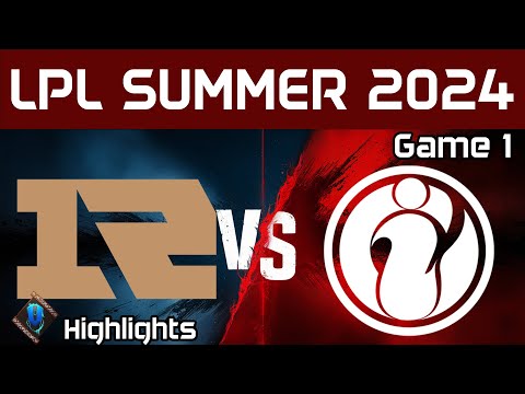 RNG vs IG Highlights Game 1 LPL Summer 2024 Royal Never Give Up vs Invictus Gaming by Onivia