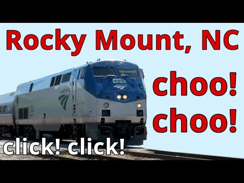 Rocky Mount, NC is Train City, USA!