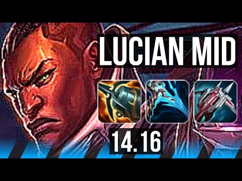 LUCIAN vs GALIO (MID) | 8/1/11 | NA Master | 14.16