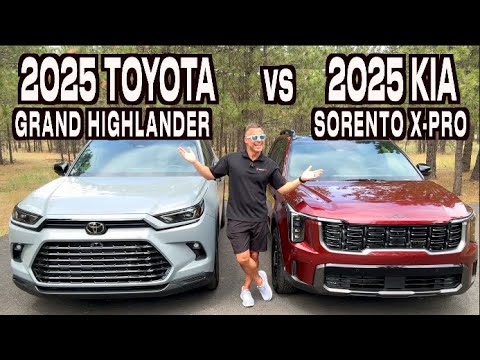 2 SUVs, One Review: 2025 Kia Sorento X-Pro vs 2025 Toyota Grand Highlander on Everyman Driver