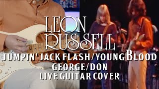 Jumpin' Jack Flash/Young Blood Live (George Harrison &amp; Don Preston Guitar Cover)