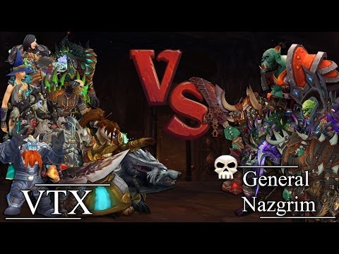 VTX vs. General Nazgrim (10 Heroic) - Hunter PoV