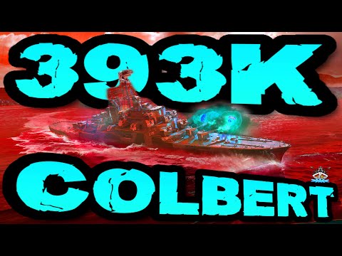 Colbert drückt 393K DMG *NERF COLBERT?!* im "300K Club" ⚓️ in World of Warships 🚢