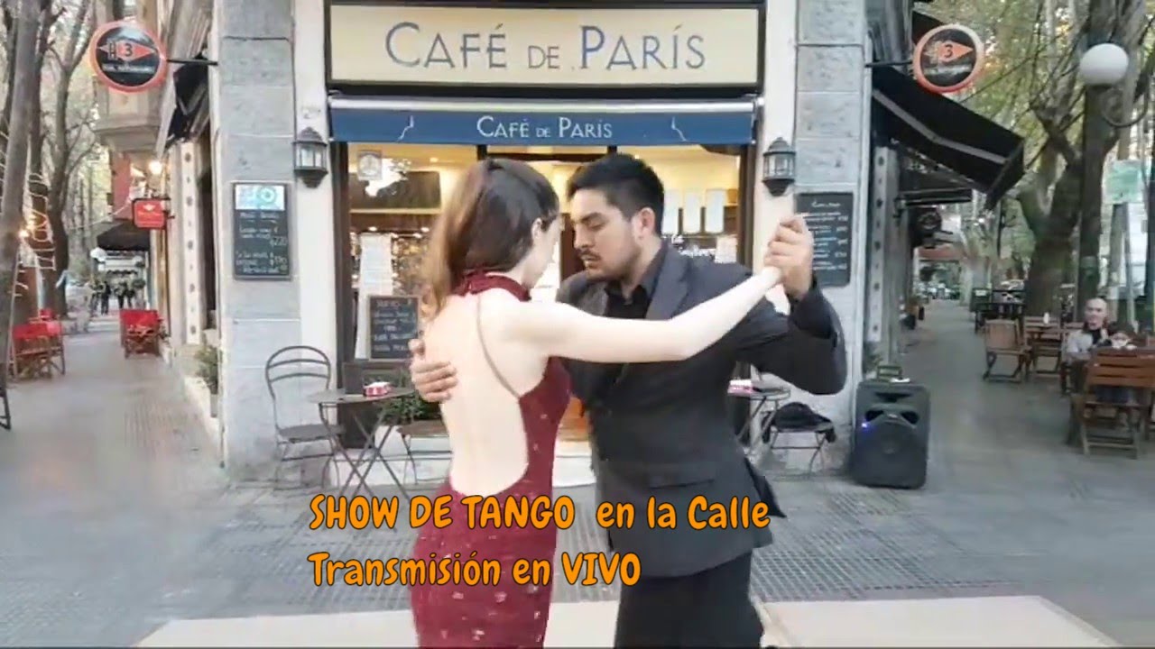 Show De Tango En La Calle, Matias y Lucia. Transmisión en vivo