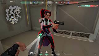 ナイフノーダメ(惜しい)3kill