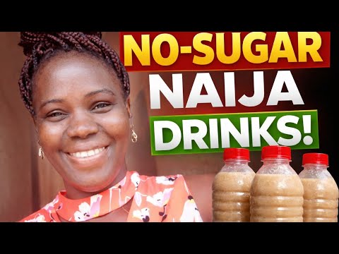 How To Make Kunu Zaki Without Sugar | 100% Natural & Healthy Hausa Drink