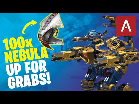 🔴 War Robots - 100x NEBULA DRONES GIVEAWAY + Scorpion Gameplay WR Live Stream