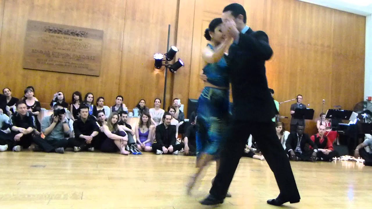 Argentine Tango performance 1 by Andres Bravo and Carolina Jaurena at Yale Tango Fest 2013