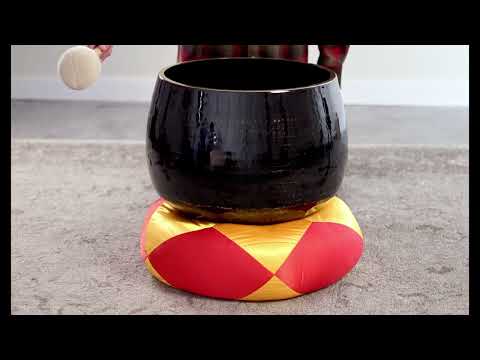 18" Black Ching (Temple Bowl) - Unlimited Singing Bowls