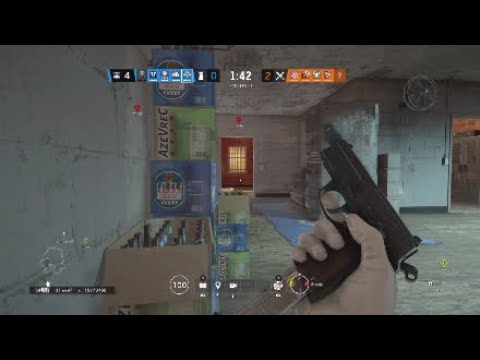 I love the P9 pistol [Rainbow Six Siege]