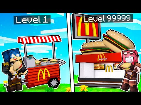 MC DONALDS DA 1€ VS MC DONALDS DA 1.000.000€! - MINECRAFT