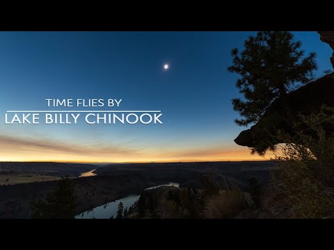 Enjoy Oregon's Lake Billy Chinook, time-lapsed