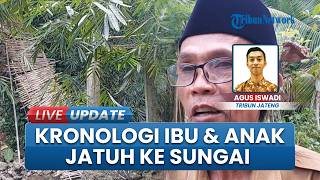 Jembatan Bambu di Desa Jintung Kebumen Mendadak Ambrol, Ibu dan Anak Terjatuh ke Sungai