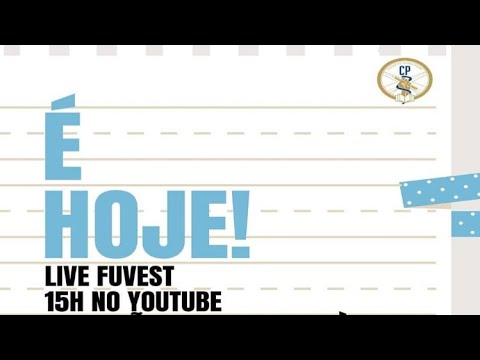 LIVE FUVEST 18/10 - PROJETO ESQUENTA VESTIBULARES
