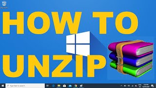 How to open Zip and Rar files in Windows 10