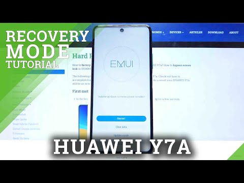 How to Enter Recovery Mode on HUAWEI Y7a – Recovery Menu