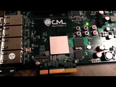 OEEE - My first boot with NetFPGA board - Kursat Gol