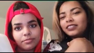رهف القنون أول بث من كندا تحذير كلام خادش فوق 18