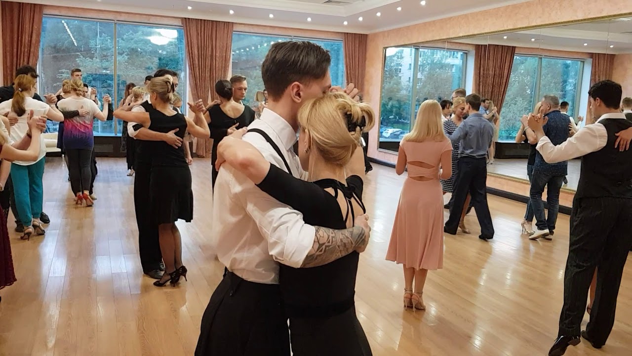 Sebastian Arce, seminar "Argentine Waltz", school of R.Kovgan, 2018