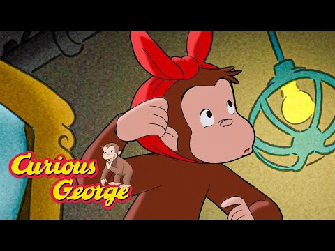The Spooky Scary Sound 🐵 Curious George 🐵 Kids Cartoon 🐵 Kids Movies