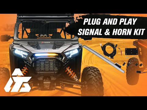 How To Install Tusk Plug and Play Turn Signal & Horn Kit | 24+ Polaris RZR XP/XP4 1000