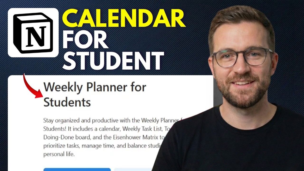 How to Create a Calendar with Notion for Student Life (Step By Step 2026)