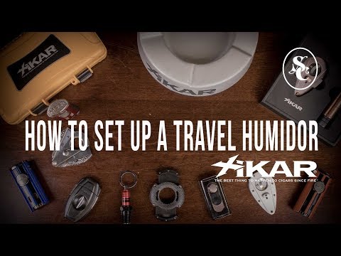 How to Set Up a Travel Humidor with Xikar