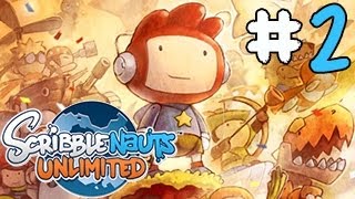 Scribblenauts Unlimited Gameplay Walkthrough | Part 2 | I'M A HIPSTER!