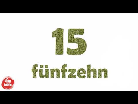 German 1-20 Numbers Song Zahlenlied Zählen von 1 bis 20 Zahlenlied Zahlen Lernen