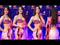 Elli Avram In H0TTEST Saree Ever With EXY Blouse OTT Play Awards Snapped By Media