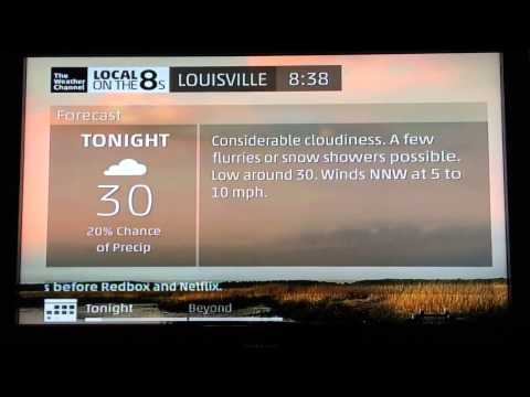 The Weather Channel - Louisville, KY SD Local Forecast - 1/26/2015 8:38am