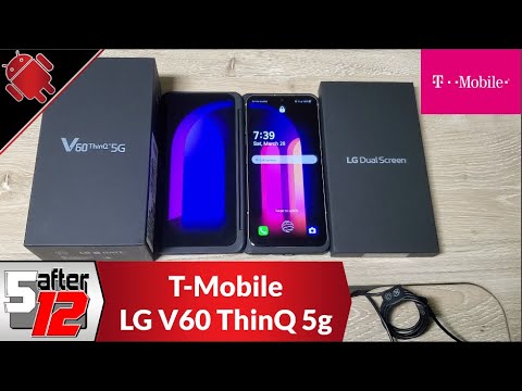T-Mobile LG V60 ThinQ 5G with Dual Screen | unboxing and initial thoughts