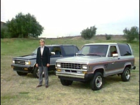 Thumbnail for 1983 Ford Bronco II vs Chevrolet S-10 Blazer Manufacturer Laserdisc Promotional VIdeo by Ford Bronco II