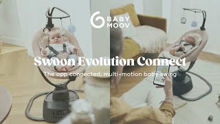 Babymoov Houpačka Swoon Evolution Connect Ukázka houpačky Swoon Evolution Connect