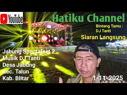 Siaran Langsung Musik Dj Tanti Di Desa Jabung Talun Blitar #live #karnaval #musikdj #viral #dj tanti