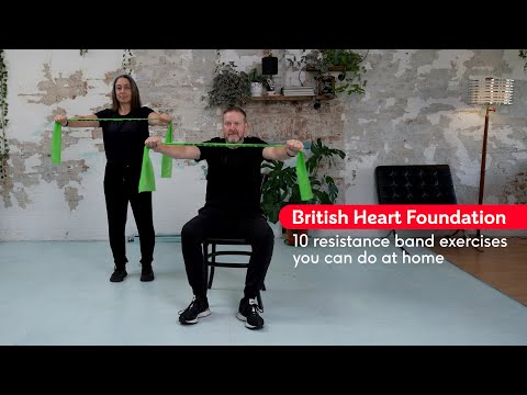 10 resistance band exercises you can do at home