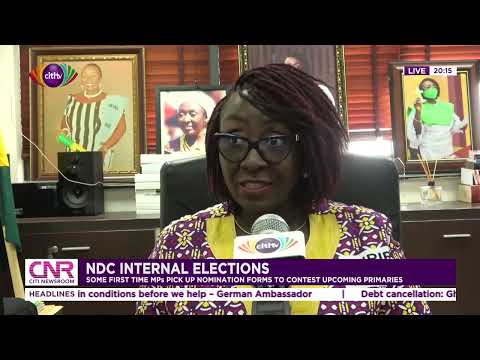 NDC Internal Elections: Some first time MP's pick nomination forms to contest upcoming primaries