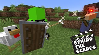 Minecraft CHICKEN VS HUNTER (EXTRA FOOTAGE)