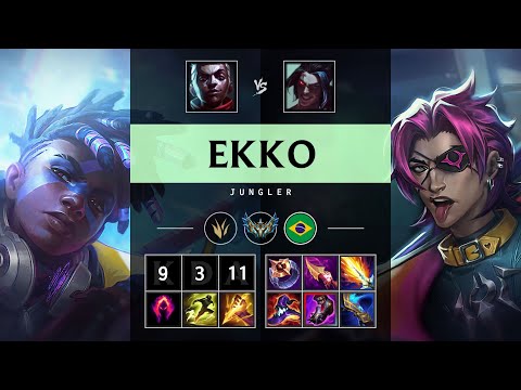 Ekko Jungle vs Kayn - BR Challenger Patch 25.20