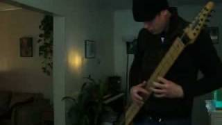 Michael Bernier Noodling with Billy Cobham Drum Loop on Chapman Stick