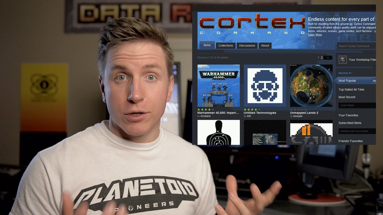 Cortex Command Build 30 Announcement - YouTube