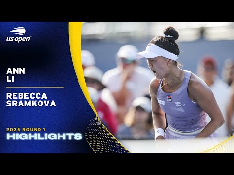 Ann Li vs. Rebecca Sramkova Highlights | 2025 US Open Round 1
